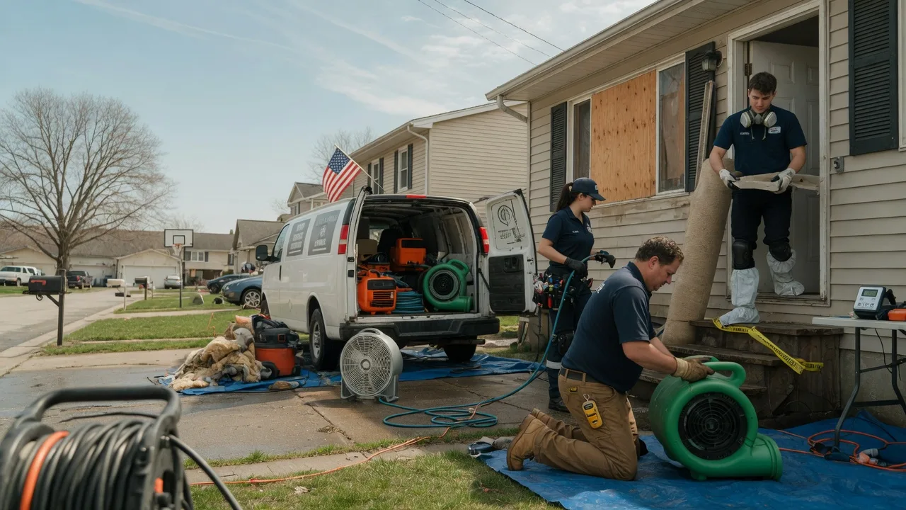 Water Damage Restoration in Callery, PA near me